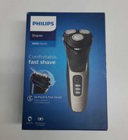 Philips Serie 3000 Elektrischer Rasierer Nass Trocken Rasierapparat Rasur Mann
