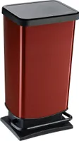 Rotho Treteimer Paso 40 L metallic rot