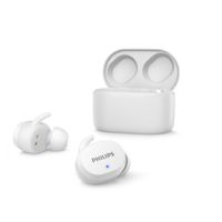 Philips Ohrhörer, In-Ear-Ohrhörer für Erwachsene, Berührungssteuerung, wasserdicht, Bluetooth, bis zu 24 Stunden Spielzeit, weiche Silikon-Ohrstöpsel in 3 Größen, integriertes Mikrofon,
