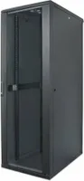 INTELLINET Netzwerkschrank 22HE 600x800mm schwarz,unmontiert (Speditionsversand)