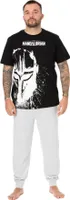 Star Wars: The Mandalorian - Schlafanzug für Herren NS7093 (S) (Schwarz/Weiß/Grau)