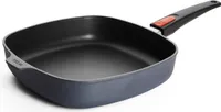 Woll Diamond Lite Gusspfanne, viereckig: abnehmbarer Stiel, Alle Herdarten inkl. Induktion, 28 x 28 cm, 6 cm hoch