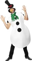 Lustiger Schneemann Kostüm - Fasching Halloween