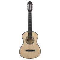 vidaXL Klasická kytara pro začátečníky a děti 1/2 34" Basswood