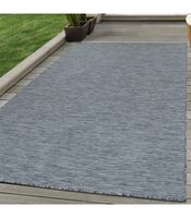Teppich Sisal Optik Indoor Outdoor Maroc Design Waben Muster Grau 200X290cm 