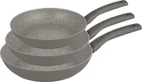 MICHELINO 3-tlg. Bratpfannen-Set "Nora" 46142 grau