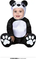 Roztomilý černobílý dětský kostým pandy