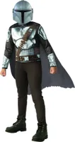 Klassisches The Mandalorian-Kinderkostüm grau-braun