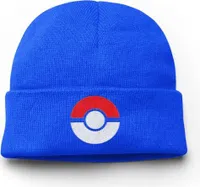 Detská zimná čiapka Pokeball zo série Pokemon Anime Manga