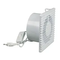 longziming-Toilettenabluftventilator Badezimmer 6 Zoll Wandventilator  Lüftung Haushalt kleiner schlanker Abluftventilator