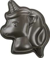 Motivbackform - 21 x 23 cm - Kohlenstoffstahl - Antihaftbeschichtung - Einhorn