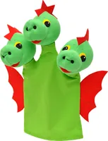 Handpuppe Drache 31 cm Mehrfarbig, 22464B