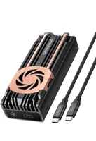 GRAUGEAR externes Gehäuse M.2NVMe SSD PCIe4.0 40Gbit