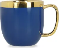 Trinkbecher Kaffeebecher Teebecher Kaffeetasse Teetasse SINNES Becher blau 0,28 l HOMLA