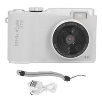 Digitálny fotoaparát, 48 MP, 1080P, 2,4-palcový displej, 16x zoom, zabraňuje chveniu fotoaparátu, prenosný, kompaktný selfie fotoaparát na cesty