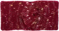 styleBREAKER Damen Strick Stirnband mit Twist Knoten, gesprenkelt, Winter Haarband, Headband gestrickt 04026026