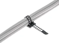 Opaska zaciskowa InLine® 94 mm, czarna, 10 szt