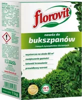 nawóz Florovit do bukszpanów i innych żywopłotów liściastych karton 1kg
