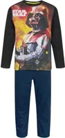 Star Wars - Schlafanzug für Jungen NS7868 (104) (Schwarz/Marineblau)