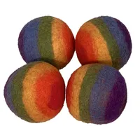 Papoose Toys Regenbogenball 7,5 cm/ 4 Stück