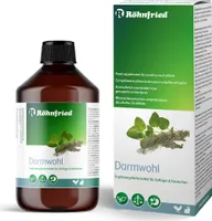 Röhnfried Darmwohl 500ml Verdauungsstärkendes Ergänzungsfuttermittel, Nager, Geflügel, Kleintiere
