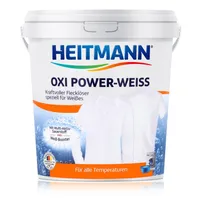 Heitmann Oxi Power Weiss 750g - Fleckenlöser weiße Wäsche, Wäscheweiß (1er Pack)