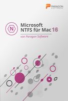 Microsoft NTFS für Mac 16 von Paragon Software 1-Gerät / Dauerlizenz (Lizenz per Email)