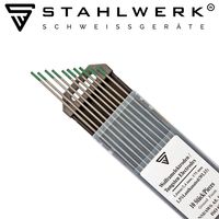 STAHLWERK 10 x WIG Wolfram Elektroden schweißen 1,6/2,4 x 175 mm WP grün je 5