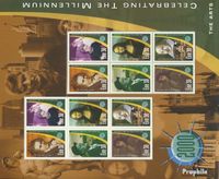Briefmarken Irland 2000 Mi 1231-1236 Zd-Bogen (kompl.Ausg.) postfrisch Kunst