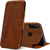 Shell Flip Case für Huawei P30 Lite Hülle Book Cover Handy Tasche mit Kartenfach Premium Schutzhülle