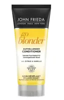John Frieda Blond Hair Conditioner, 50 ml - Speziell für blondes Haar entwickelte Pflegeformel. Spendet Feuchtigkeit und erhält die Strahlkraft.