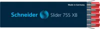 Schneider Slider Kugelschreiber Mine XB 10er-Set rot