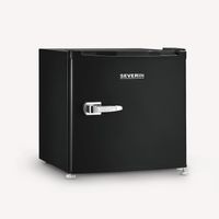 SEVERIN GB 8880 Retro Mini chladnička s mrazničkou (černá) GB 8880 z plastu, černá barva
