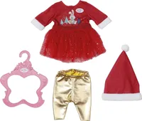 Zapf Creation 830284 - BABY born Weihnachtskleid 43cm