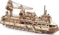 UGEARS 3D-Puzzle Forschungsdampfer 575 Teile