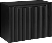 Waschtisch-Unterschrank 80cm, in schwarz, NEWPORT-56-BLACK