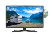 Reflexion LDDW190 LED HD Fernseher 19 Zoll TV DVB-S2/C/T2 DVD 12/24/230 Volt
