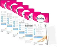 Veet Kaltwachsstreifen Beine sensible Haut 6 x 20 Stück
