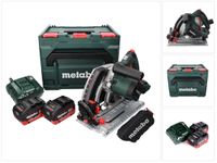 Metabo KT 18 LTX 66 BL Akku Tauchkreissäge 18 V 165 mm + 2x Akku 5,5 Ah + Ladegerät + metaBOX