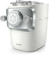 Philips Pastamaker Nudelmaschine 7000 Series inkl. Formaufsätzen für Spaghetti, Lasagne uvm., 200 W, Weiß (HR2660/00)