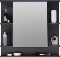 trendteam szafka łazienkowa z lustrem Tetis grafitowyReplika /grafit 72 x 76 x 20 cm