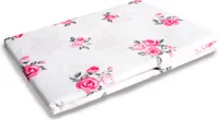 2-częściowy zestaw pościeli - 100% mikrofibra, zestaw 135x200cm + 80x80cm, przytulna miękka poszwa na kołdrę - poszwa na kołdrę z zamkiem błyskawicznym ( Rose )