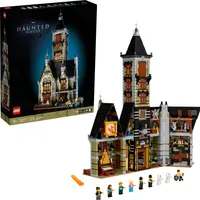 LEGO 10273 Icons Geisterhaus auf dem Jahrmarkt, Set für Erwachsene, Motorantrieb mit Powered Up