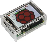 RB-TFT3.2-CASE - Acrylgehäuse für Raspberry Pi mit 3.2" oder 3.5" Display