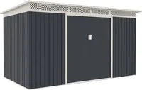 Domek ogrodowy G21 GRAH 700 - 340 x 206 cm, antracyt