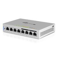 UbiQuiti Networks UniFi Switch 8 - Managed - Gigabit Ethernet (10/100/1000) - Power over Ethernet (PoE) - Wandmontage