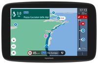 Kempinkový navigační přístroj TomTom GO Camper Max 17,78 cm (7") displej, body zájmu pro obytné vozy a karavany, aktualizace map světa, TomTom Traffic - černý