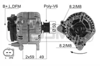 ERA 210045A - OE 037 903 025 M Lichtmaschine für A2 (8Z), A3 (8L), A3 (8P), A4 (8D), TT (8N), Cordoba (6L), Cordoba (6K), Ibiza (6K), Ibiza (6L), Ibiza (6J, 6P), Inca (6K), Leon (1M1), Toledo I (1L2), Toledo II (1M2), Alhambra (7V), Arosa (6H), Fabia I (6Y), Fabia II (54), Octavia I (1U), Octavia II (1Z), Roomster (5J), Golf IV (1J), Bora (1J), Caddy II (9K), Caddy III (2C, 2K), Fox (5Z), Golf III (1H), Golf Plus (5M), Lupo (6E1, 6X1), T5, New Beetle, Passat (35I), Passat (3B), Passat (3C), Polo (6N), Polo