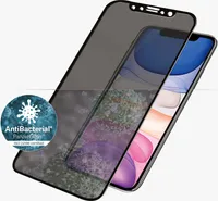 PanzerGlass™ Screen Protector für Apple iPhone XR/11 - Privacy iPhone Displayschutz mit Privacy Filter, Anti Fingerprint, Anti Bakteriell, gehärtetes Glas, kratzfest, stoßfest Privacy