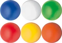 6x Anti-Stressball / Wutball / Knautschball /  6 verschiedene Farben